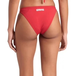 arena Performance Solid Team Bikini Broekje Dames - Rood-Wit
