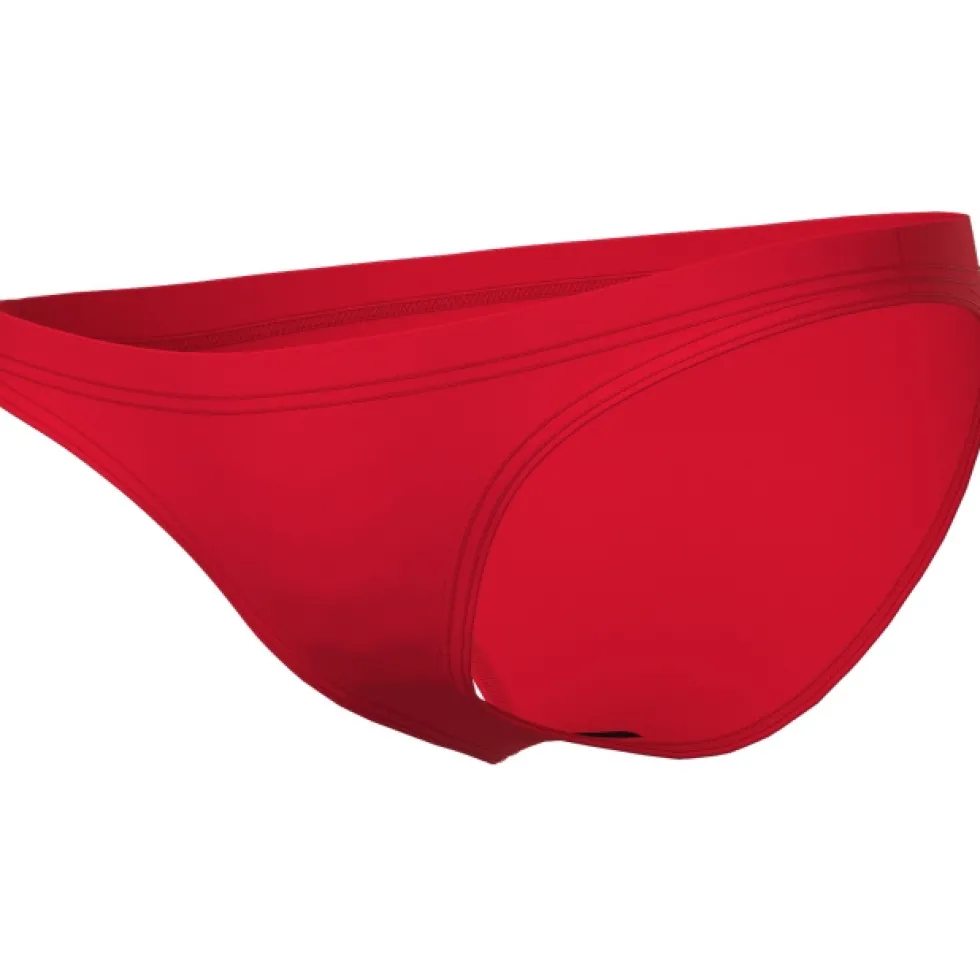arena Performance Solid Team Bikini Broekje Dames - Rood-Wit