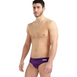arena Performance Solid Team Zwemshorts Heren - Plum-White