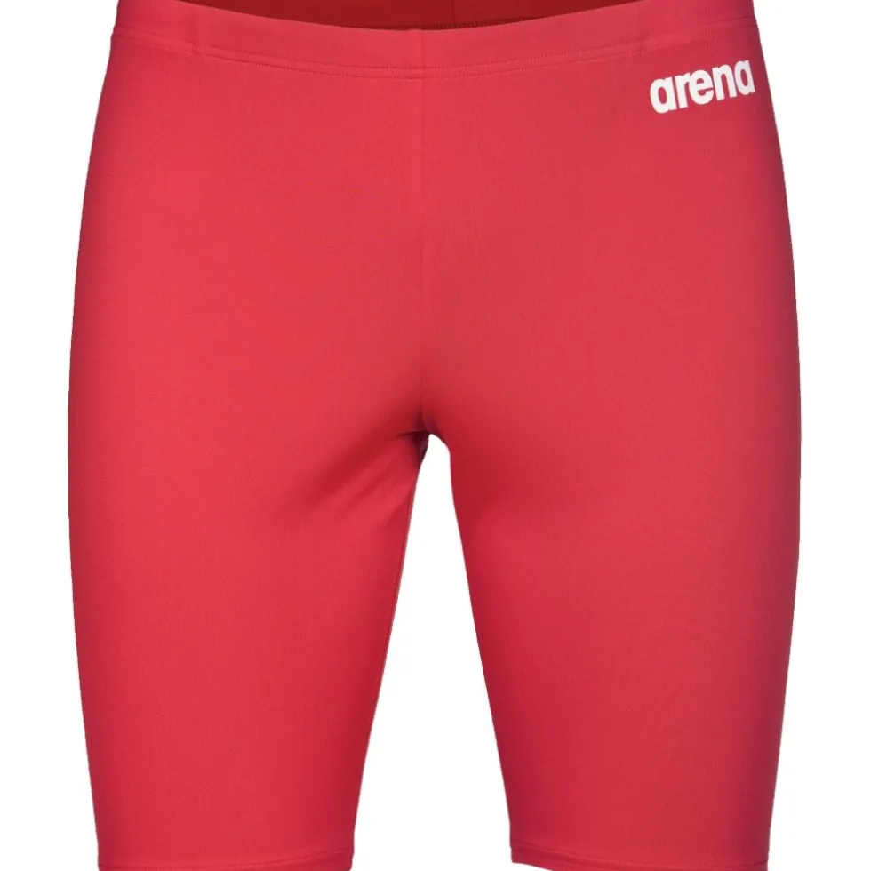 arena Performance Solid Team Zwem Jammer Mannen - Rood/Wit