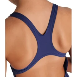 Wedstrijd Zwemkleding < arena Performance Solid Team Swim Pro Badpak Meisjes - Navy/Wit