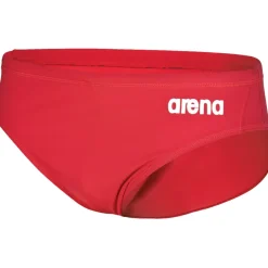 arena Performance Solid Team Zwemshorts Heren - Rood-Wit