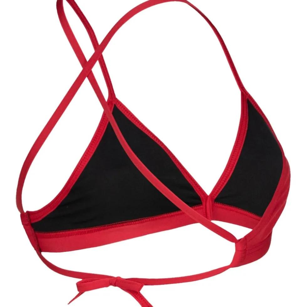 arena Performance Solid Team Bikini Top Dames - Rood-Wit