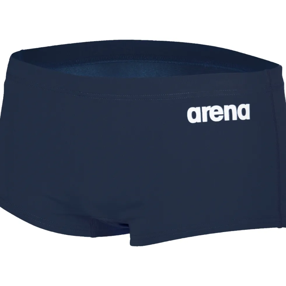 arena Performance Solid Team Low-Waist Zwemshort Heren - Navy/Wit