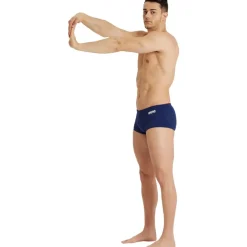 arena Performance Solid Team Low-Waist Zwemshort Heren - Navy/Wit