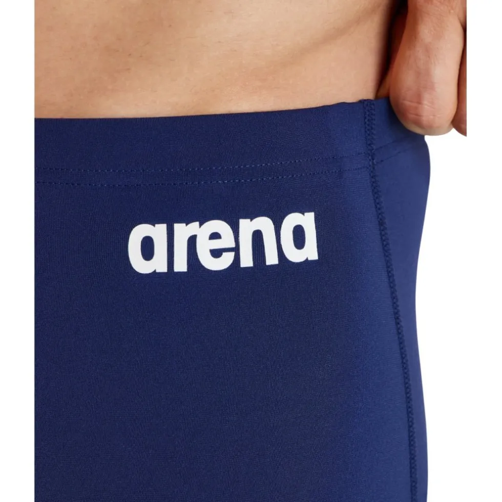 arena Performance Solid Team Low-Waist Zwemshort Heren - Navy/Wit