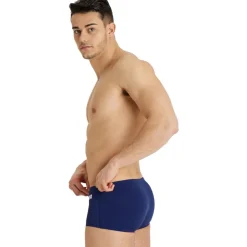 arena Performance Solid Team Low-Waist Zwemshort Heren - Navy/Wit