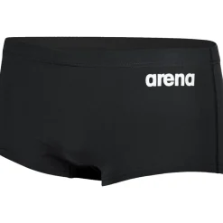 Wedstrijd Zwemkleding < arena Performance Solid Team Low-Waist Zwemshort Heren - Zwart/Wit