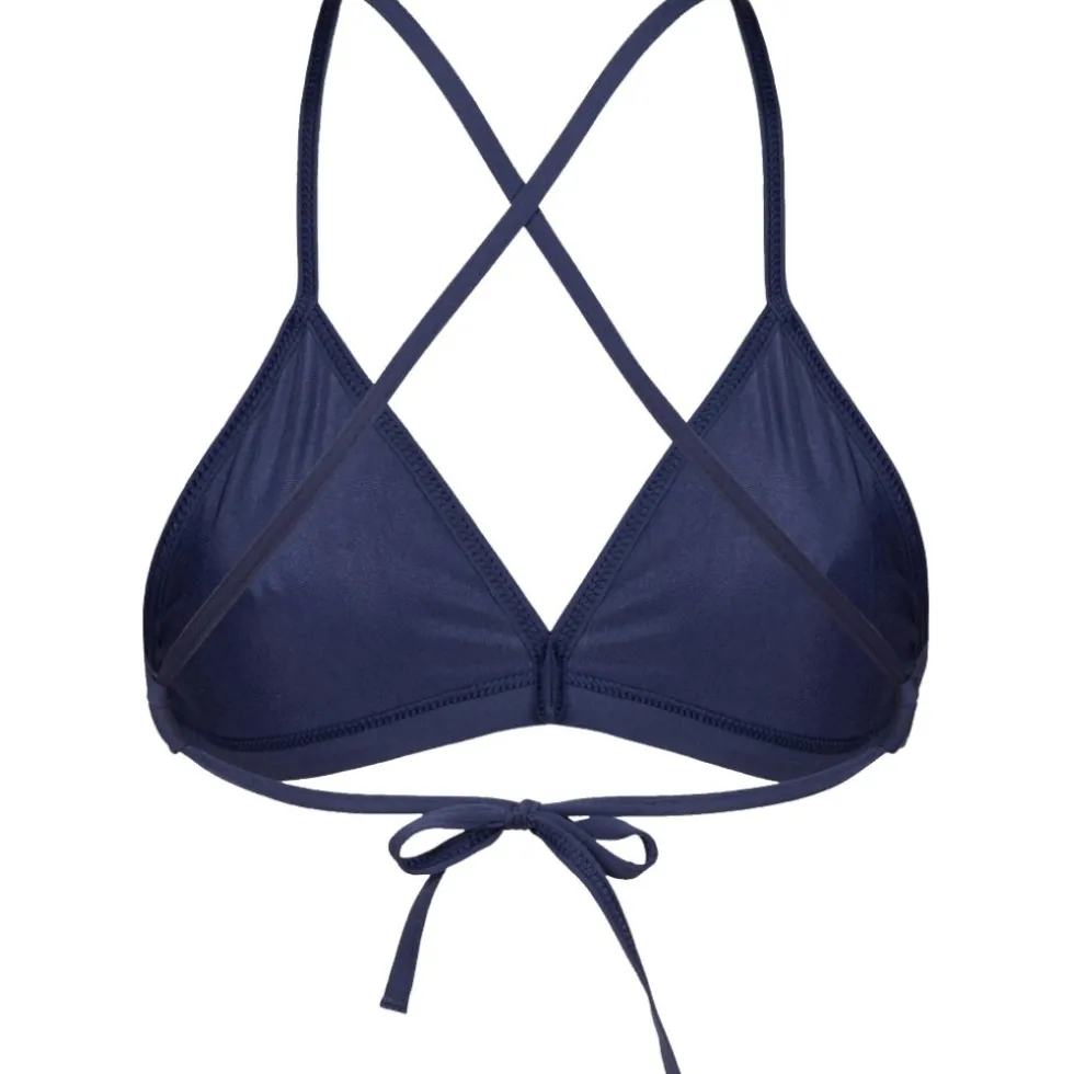 arena Performance Solid Team Bikini Top Dames - Navy-White