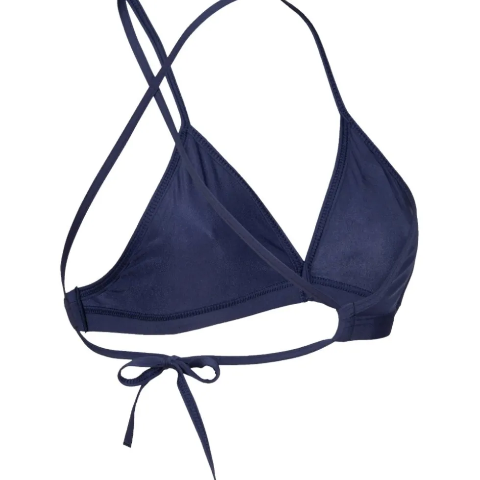 arena Performance Solid Team Bikini Top Dames - Navy-White