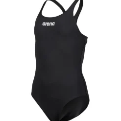 arena Performance Solid Team Swim Pro Badpak Meisjes - Zwart/Wit