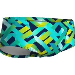 arena Performance Texture Low-Waist Zwemshort Heren - Navy Multi