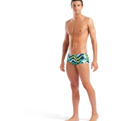 arena Performance Texture Low-Waist Zwemshort Heren - Navy Multi