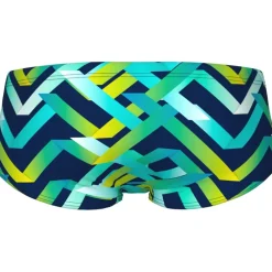 arena Performance Texture Low-Waist Zwemshort Heren - Navy Multi
