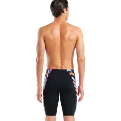 Wedstrijd Zwemkleding < arena Performance Texture Zwem Jammer Mannen - Black/Black Multi