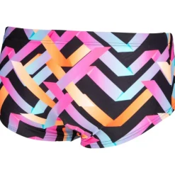 arena Performance Texture Low-Waist Zwemshort Heren - Black Multi