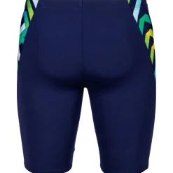 arena Performance Texture Zwem Jammer Mannen - Navy/Navy Multi
