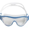 arena The One Mask Zwembril - Transparant/Blauw/Wit
