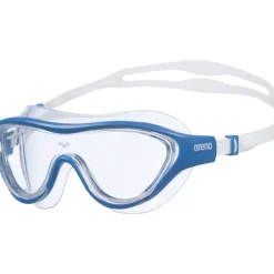 arena The One Mask Zwembril - Transparant/Blauw/Wit