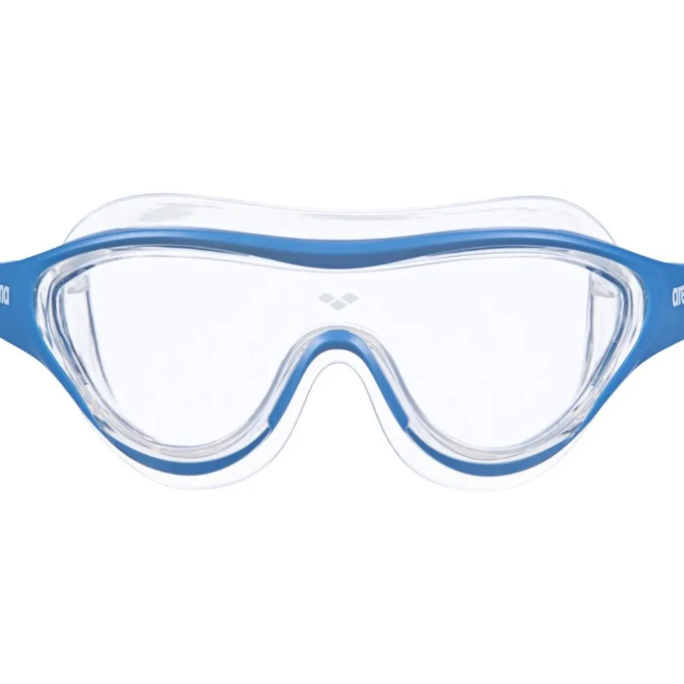arena The One Mask Zwembril - Transparant/Blauw/Wit