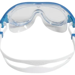 arena The One Mask Zwembril - Transparant/Blauw/Wit