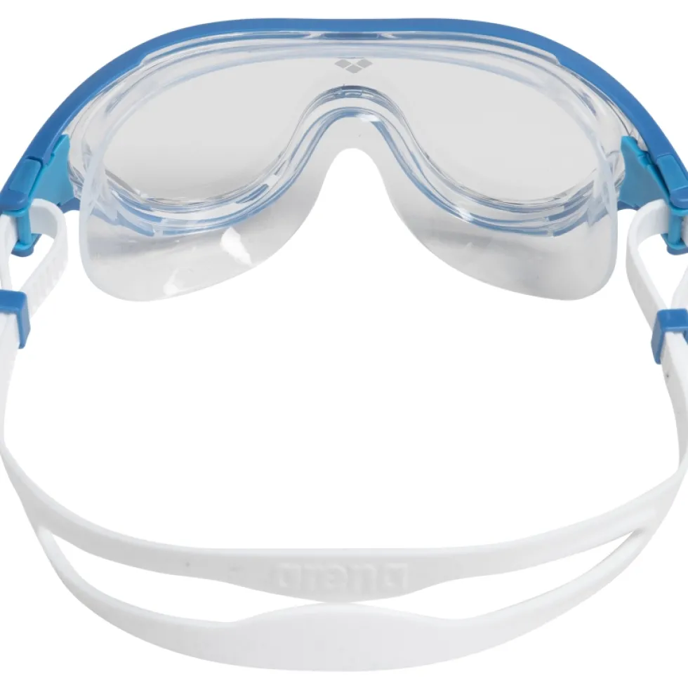 arena The One Mask Zwembril - Transparant/Blauw/Wit