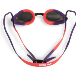 Zwembrillen|Zwembrillen < arena Tracks Mirror Zwembril - Copper/Plum/Bright Coral