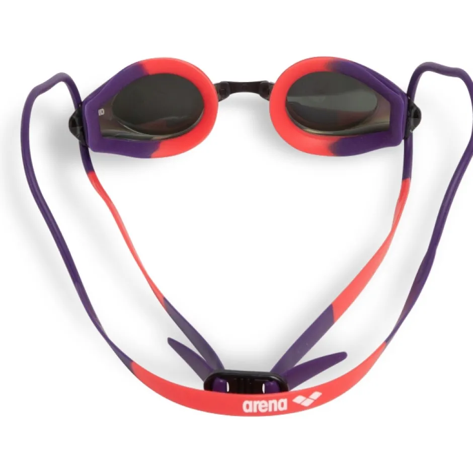 Zwembrillen|Zwembrillen < arena Tracks Mirror Zwembril - Copper/Plum/Bright Coral
