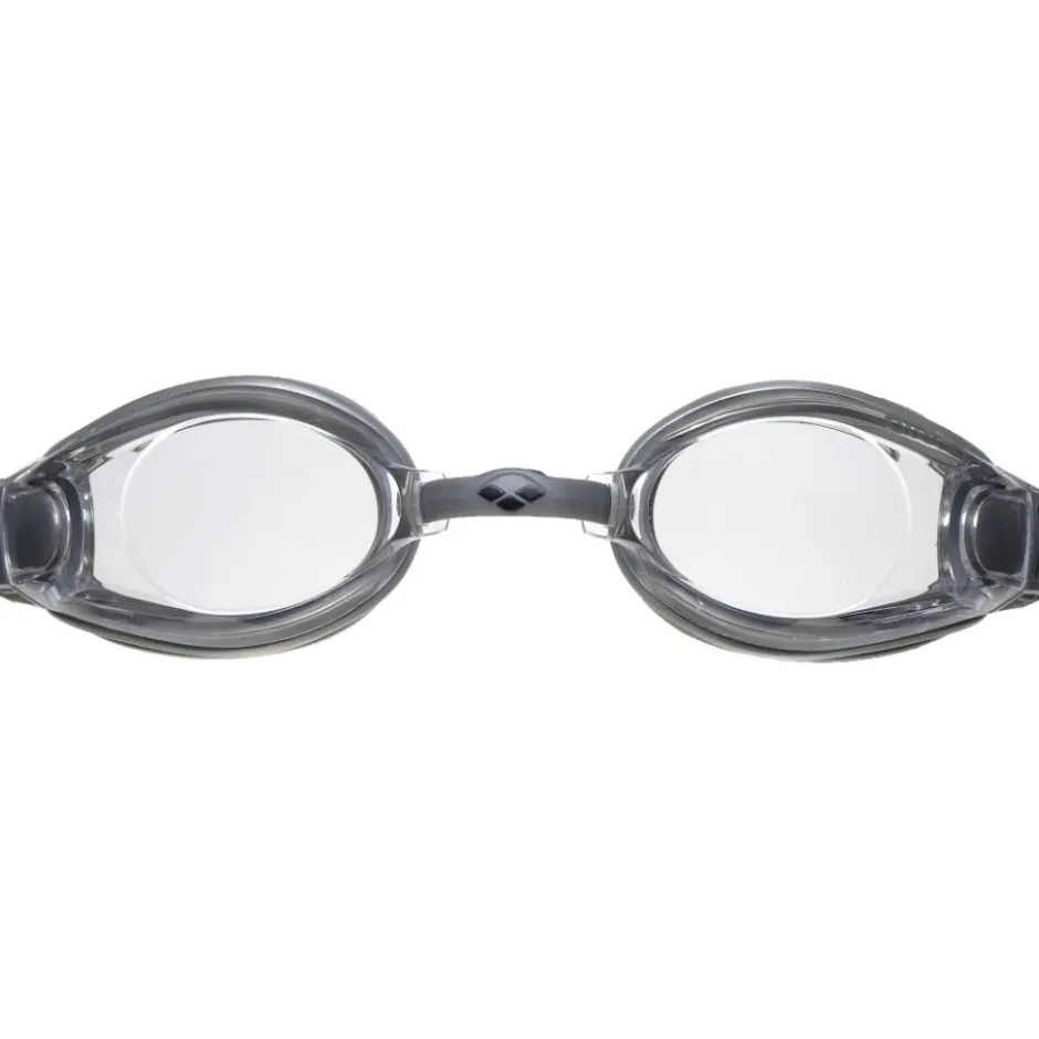 Zwembrillen|Zwembrillen < arena Zoom X-Fit Fitness Zwembril - Transparant/Zilver/Zilver