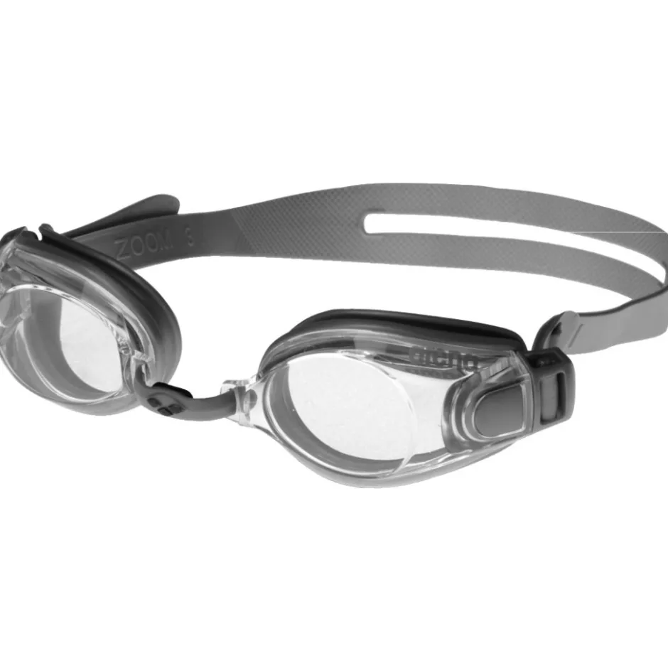 Zwembrillen|Zwembrillen < arena Zoom X-Fit Fitness Zwembril - Transparant/Zilver/Zilver