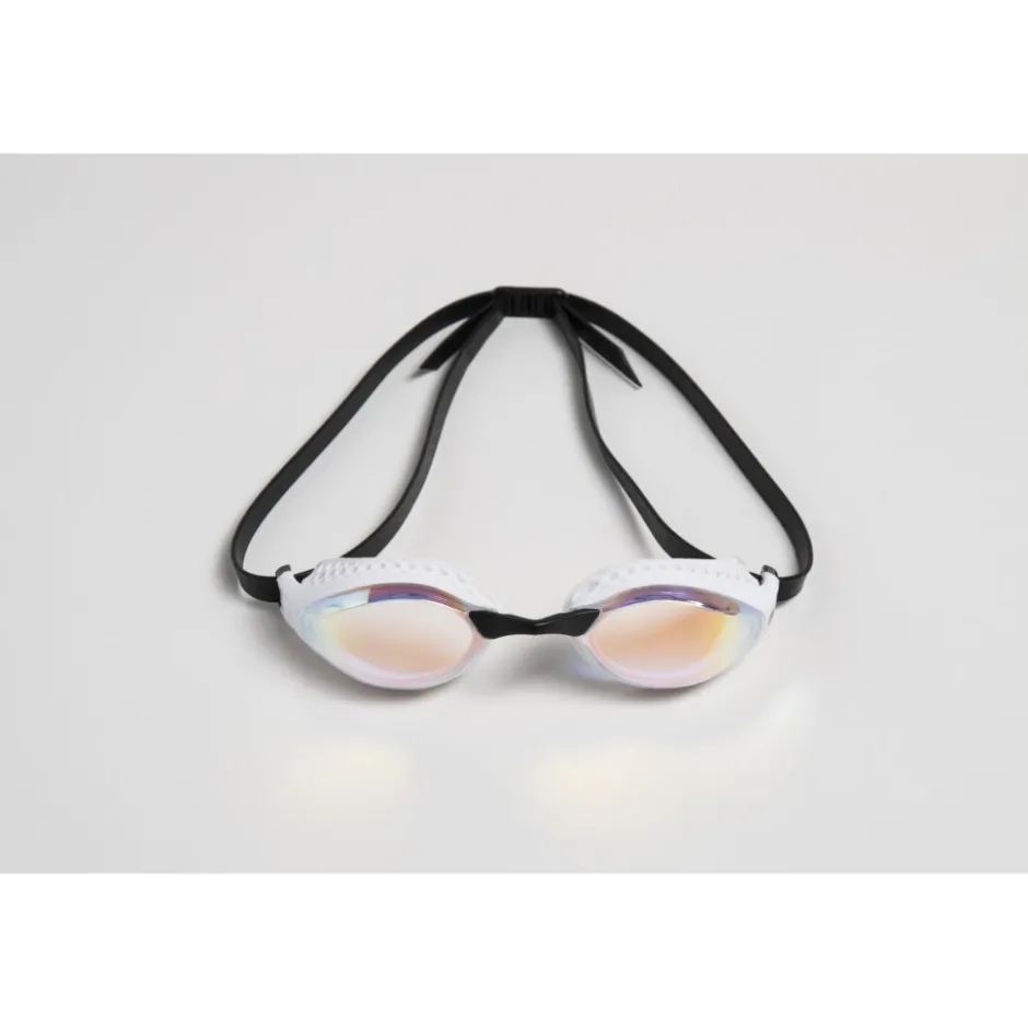 Zwembrillen|Zwembrillen < arena Airspeed Mirror Zwembrillen - Yellow Copper/Wit