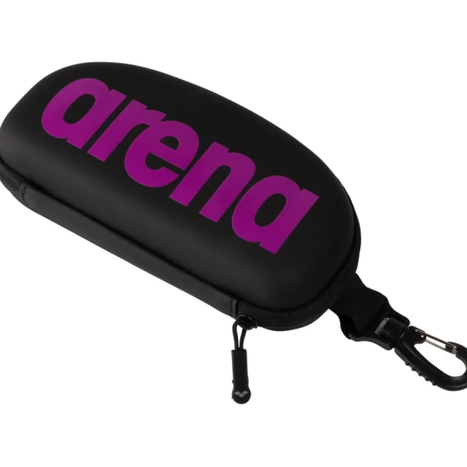Zwembrillen|Zwembrillen < arena Brillenkoker - Zwart/Paars/Zwart