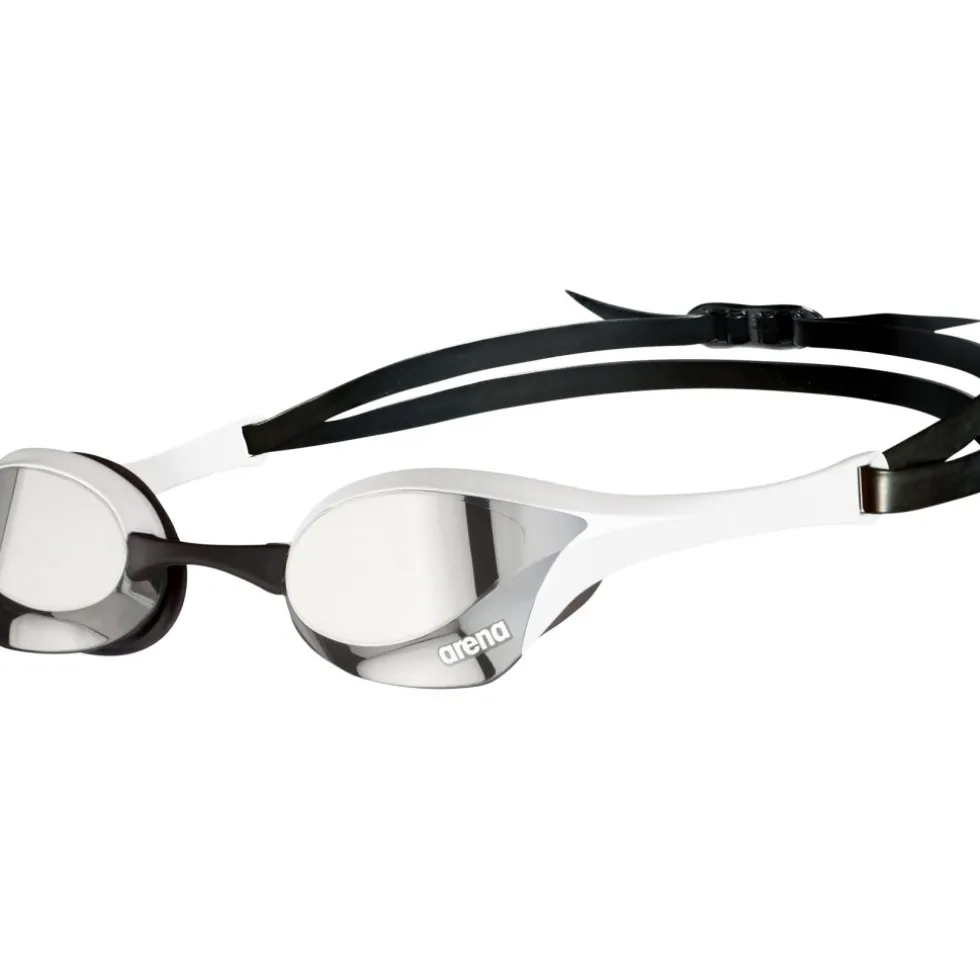 arena Cobra Ultra Swipe Mirror Zwembril - Zilver/Wit