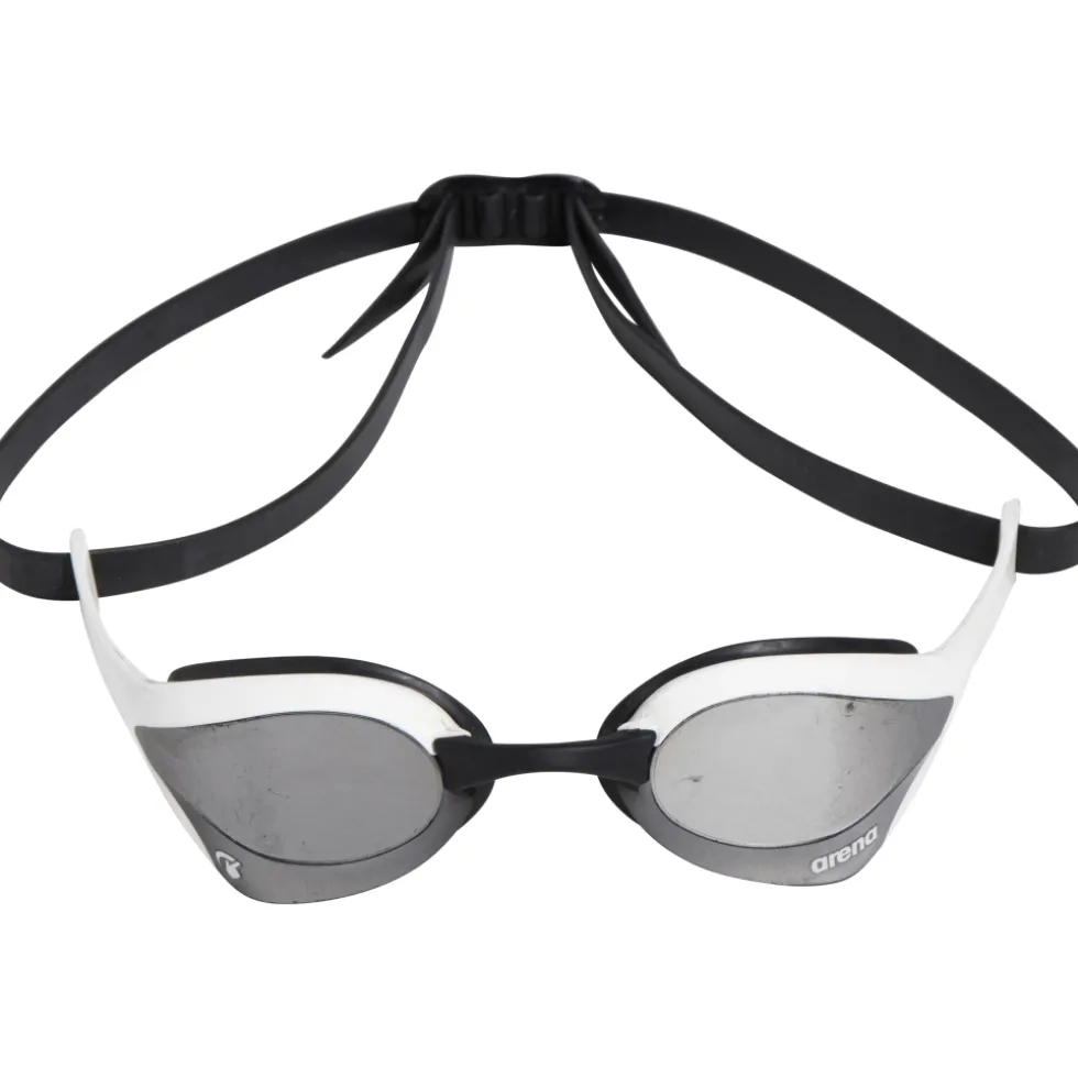 arena Cobra Ultra Swipe Mirror Zwembril - Zilver/Wit