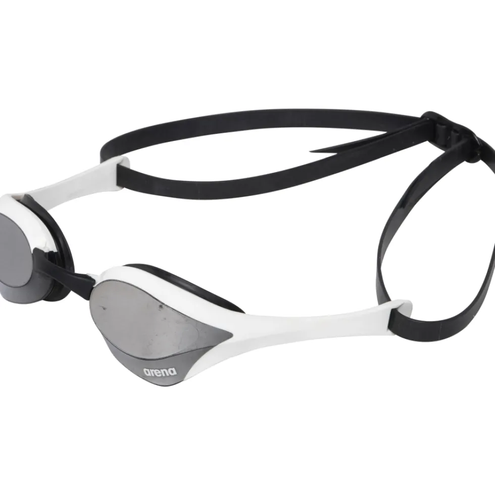 arena Cobra Ultra Swipe Mirror Zwembril - Zilver/Wit