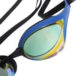 arena Cobra Ultra Swipe Mirror Zwembril - Yellow Copper/Blauw