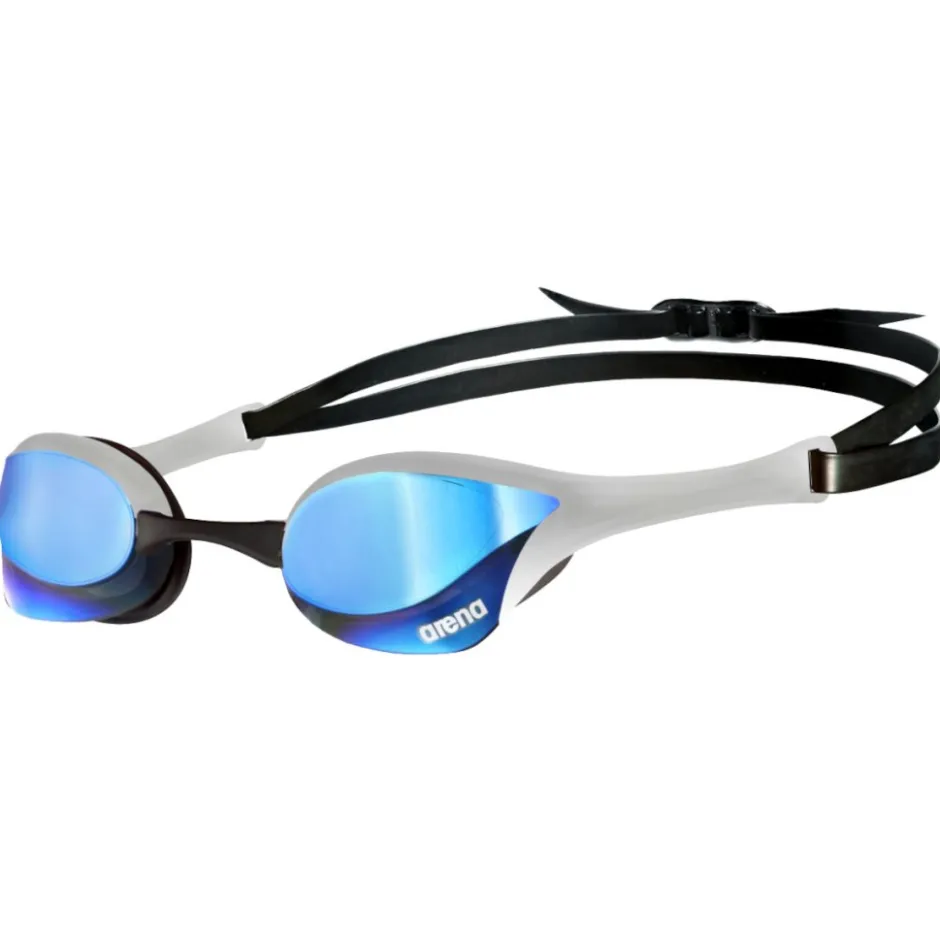 Zwembrillen|Zwembrillen < arena Cobra Ultra Swipe Mirror Zwembril - Blauw/Zilver