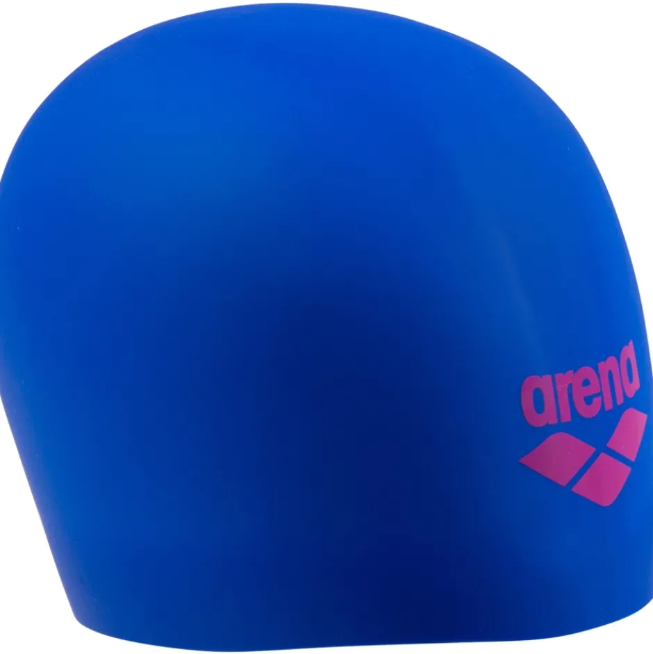 Badmutsen < arena Long Hair Badmuts - Neon Blue/Shocking Pink