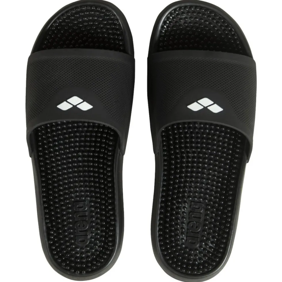arena Marco Massage Badslippers - Zwart-Zwart-Zwart