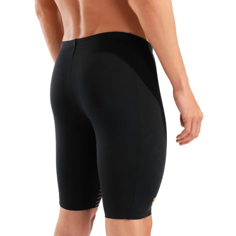 arena Performance Design Zwem Jammer Mannen - Black/Team Orange/Turquoise