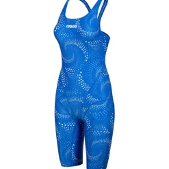 arena Performance Printed Badpak Vrouwen - Black/Team Royal