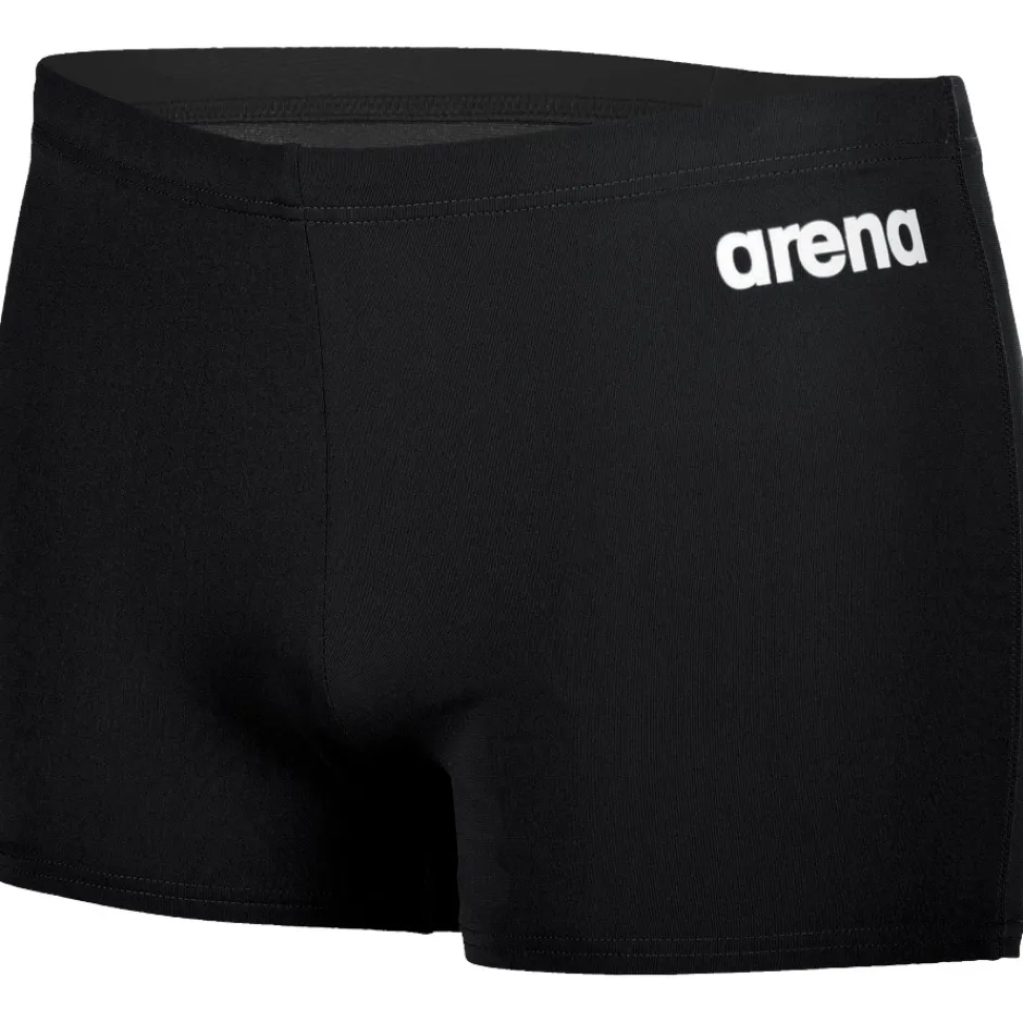Wedstrijd Zwemkleding|Zwembroeken & Bikini'S < arena Performance Solid Team Zwemshort Heren - Zwart/Wit