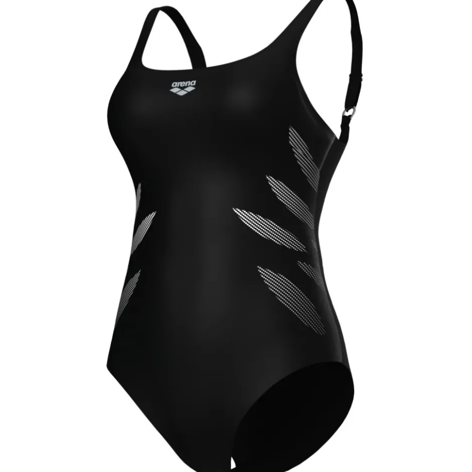 Zwembroeken & Bikini'S < arena Shapewear Milena C-Cup Badpak Dames - Zwart