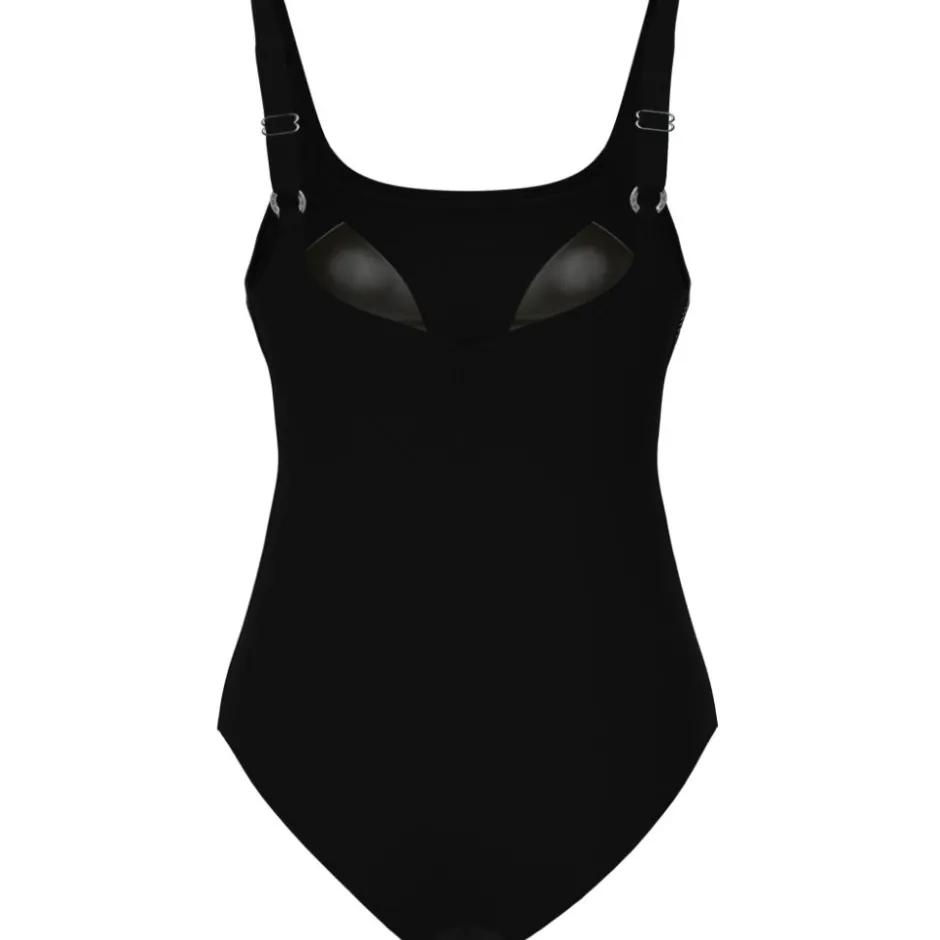 Zwembroeken & Bikini'S < arena Shapewear Milena C-Cup Badpak Dames - Zwart