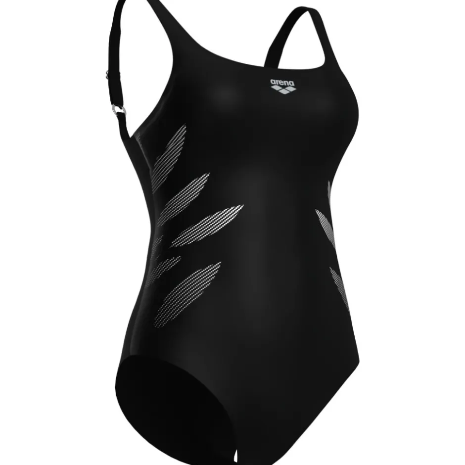 Zwembroeken & Bikini'S < arena Shapewear Milena C-Cup Badpak Dames - Zwart
