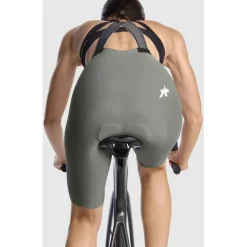 Assos DYORA R S11 Fietsshort met Bretels Dames - edge green