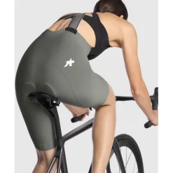 Assos DYORA R S11 Fietsshort met Bretels Dames - edge green