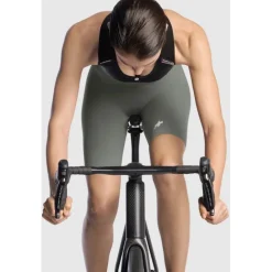 Assos DYORA R S11 Fietsshort met Bretels Dames - edge green