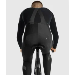 Assos Endurance ThermoBooster S11 Fietsbroek met Bretels zonder Zeem Heren - black series