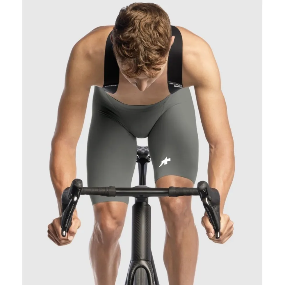 Assos EQUIPE R S11 Fietsshort met Bretels Heren - edge green